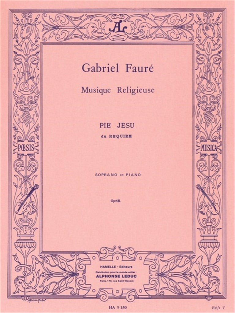 Pie Jesu Du Requiem (Soprano Et Piano)